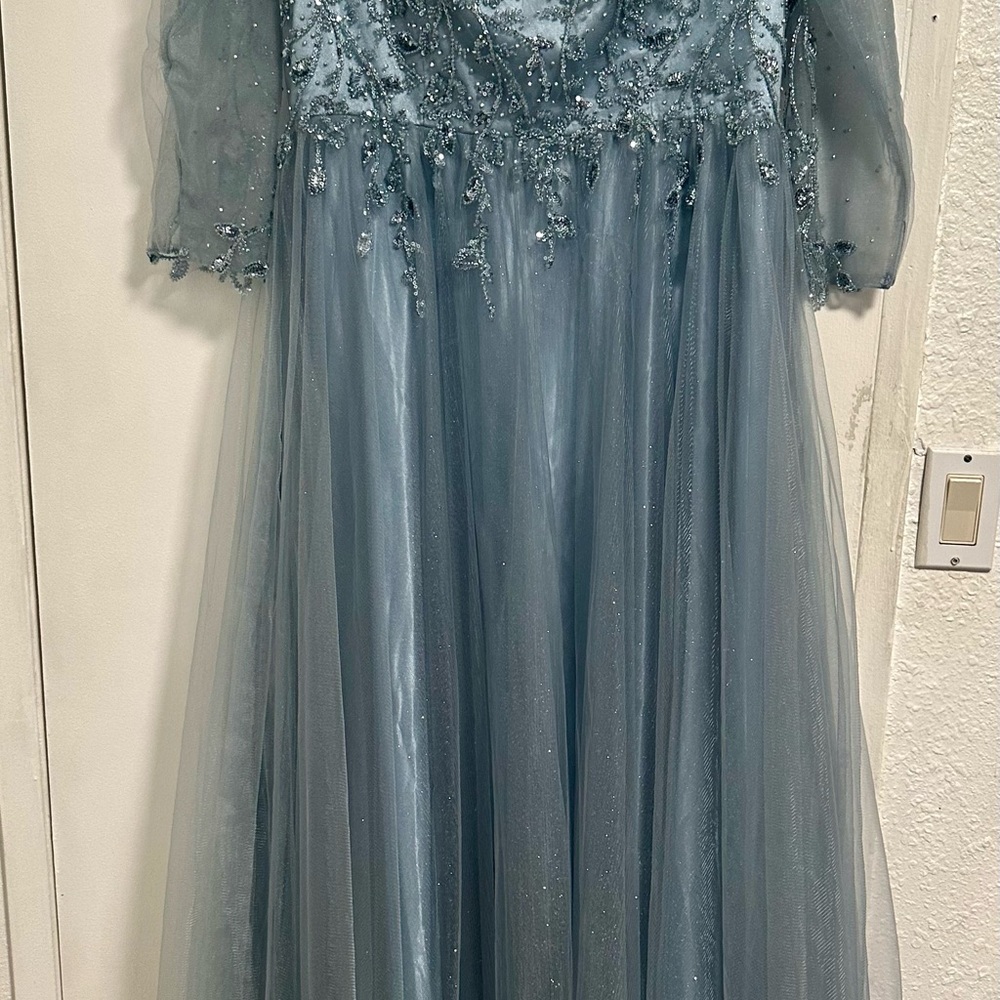 Elegant Blue Gown